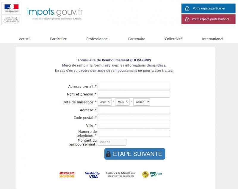 Ne Pas Repondre Dgfip Finances Gouv Fr